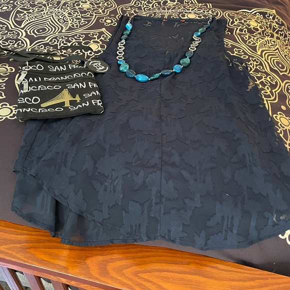 Top; accessories not included; worn once; hand/delicate wash; hang to dry - Picture 3 of 5